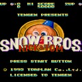 Snow bros title screen