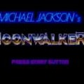 Michael Jackson\'s Moonwalker sega master system title screen