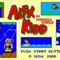 Alex Kidd in Miracle World title screen