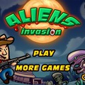 Aliens Invasion title screen