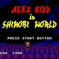 Alex Kidd in Shinobi World title screen